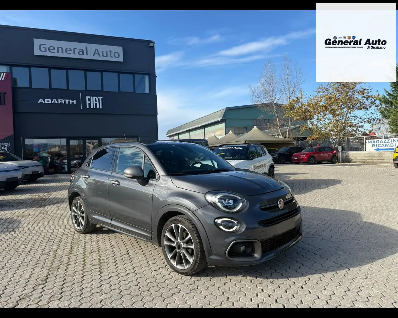 Fiat 500X 500 X 1.6 mjt Business 4x2 120cv Grigio - 1