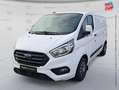 Ford Transit Custom 300 L2H1 2.0 EcoBlue 130 Hybrid Trend Business Blanc - thumbnail 1