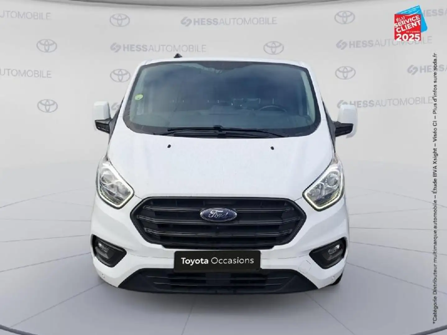 Ford Transit Custom 300 L2H1 2.0 EcoBlue 130 Hybrid Trend Business Blanc - 2