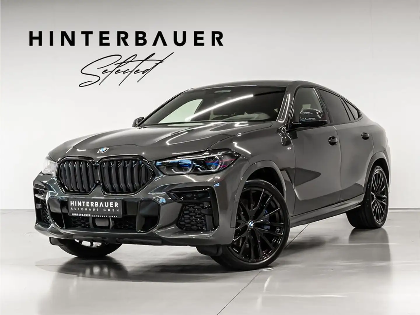 BMW X6 xDrive 40d Aut. M-SPORT *AHK*HEAD-UP*LASER* Gris - 1