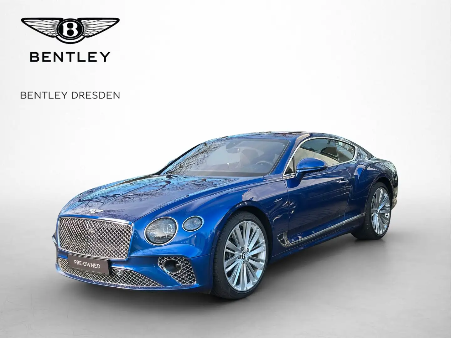 Bentley Continental GT Speed Bleu - 1