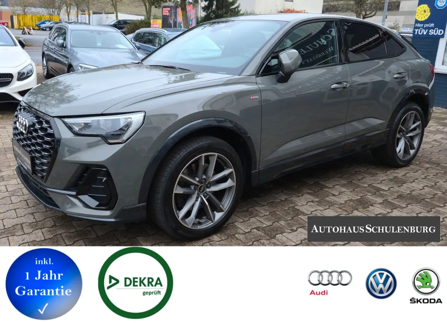 Audi Q3 Sportback 3x S-line quattro Digitaltacho Grau - 1