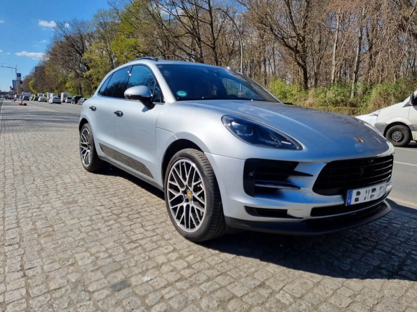 Porsche Macan S+PDK*Pano*21Zoll* Reifen*Luftf. Silver - 1