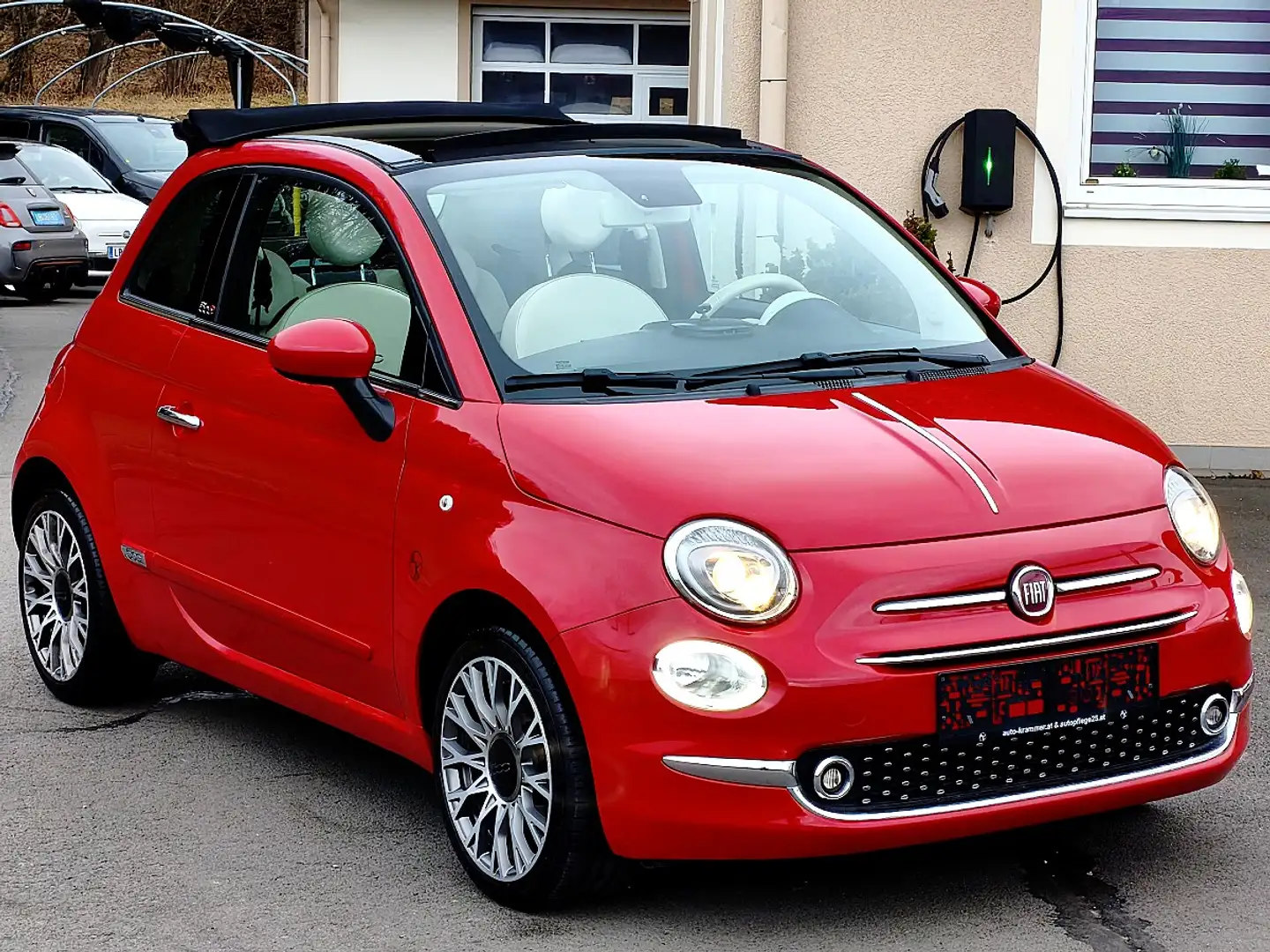 Fiat 500C 1,2 Fire 70 Lounge – Vintage „Passione Rot“ – T... - 1