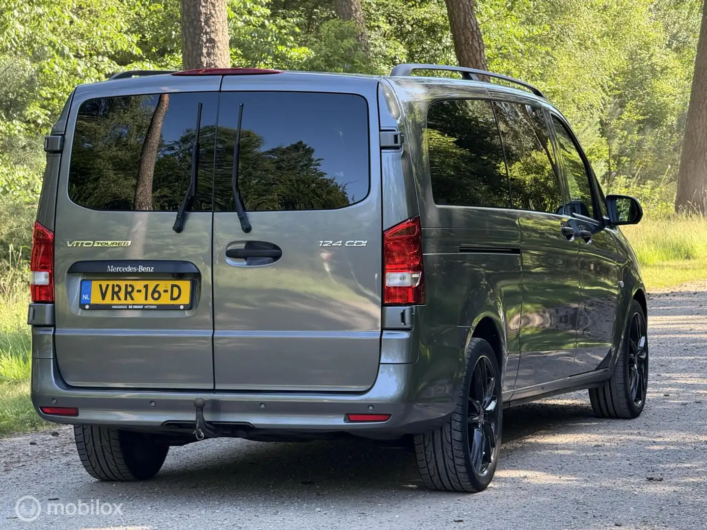 Mercedes-Benz Vito Bestel 124 CDI Mixto L3 *Automaat* ACC Grijs - 2