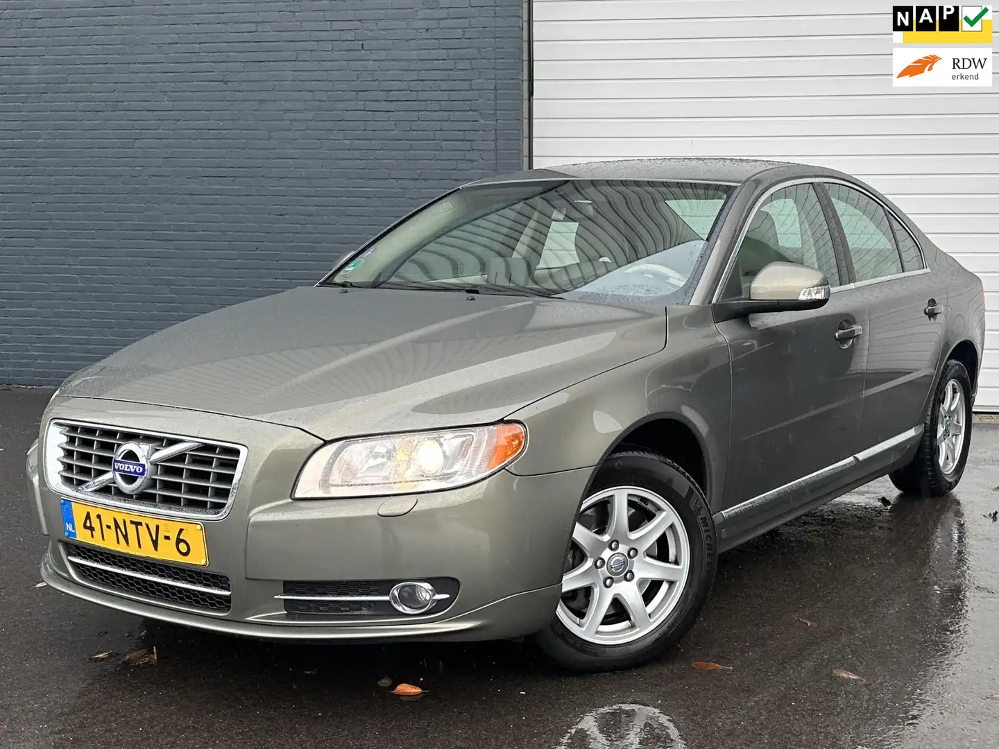 Volvo S80 2.0 T Summum 2EEIG/DEALERO-H/AUTO/LEDER/NAVI/NAP Groen - 1