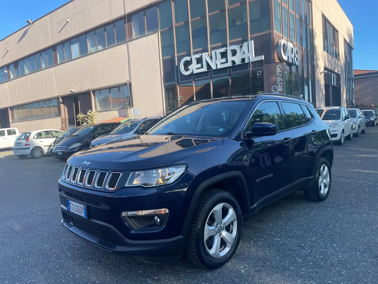 Jeep Compass 2.0 mjt Longitude 4wd 140cv auto my19 Blu/Azzurro - 2