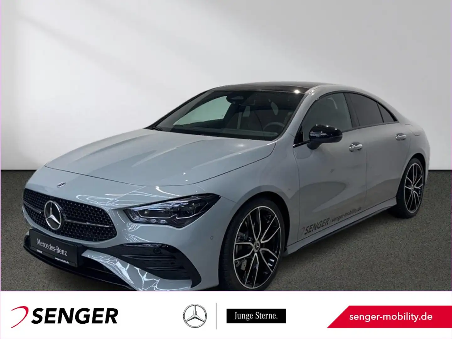 Mercedes-Benz CLA 200 d Coupé AMG Panorama Kamera Multibeam Grau - 1