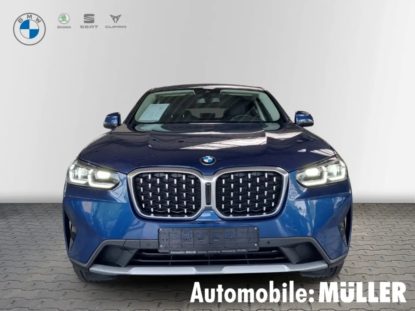 BMW X4 20i Park-Assistent Navi Soundsystem LED Kurvenlich Blue - 2