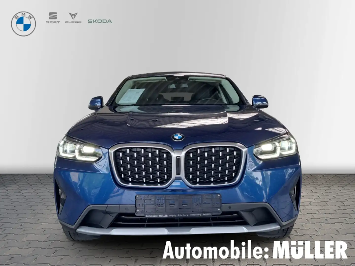 BMW X4 20i xDrive+KAMERA+LED ADAPT.+DAB+HIFI+ Bleu - 2