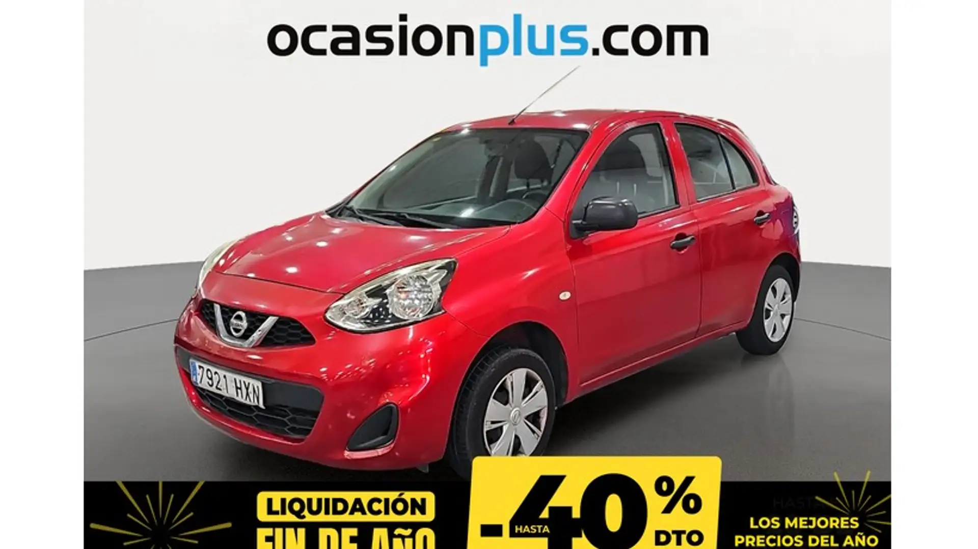 Nissan Micra 1.2 Acenta Rojo - 1