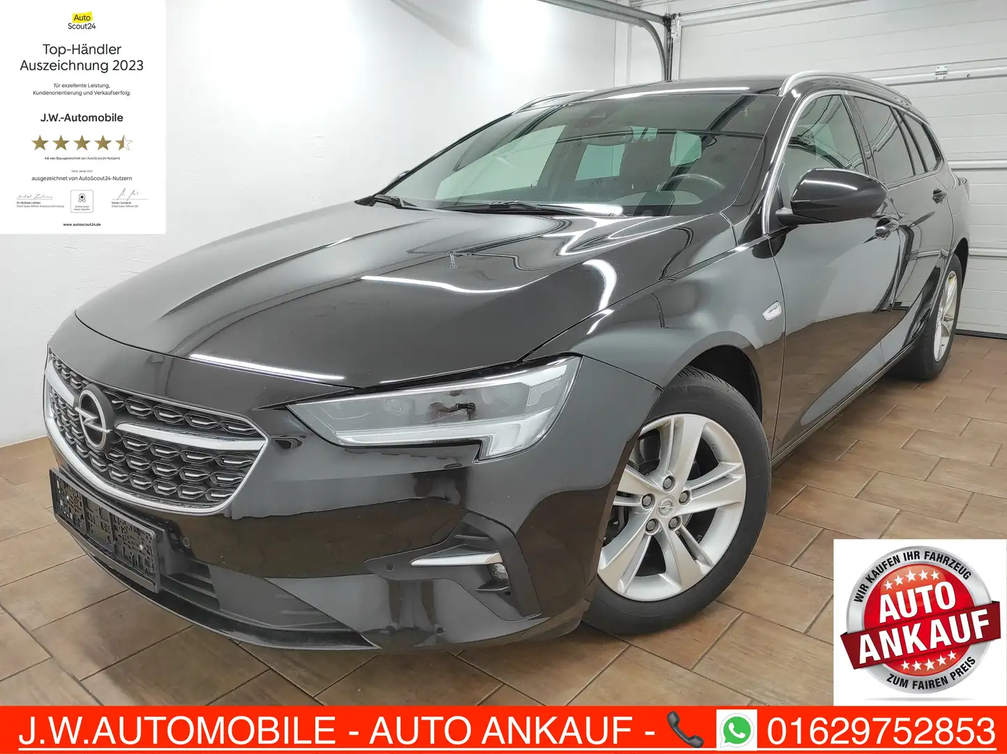 Opel Insignia SPORTS TOURER 1.5 AUTOMATIK NAVI EURO-6 ELEGANCE Noir - 2