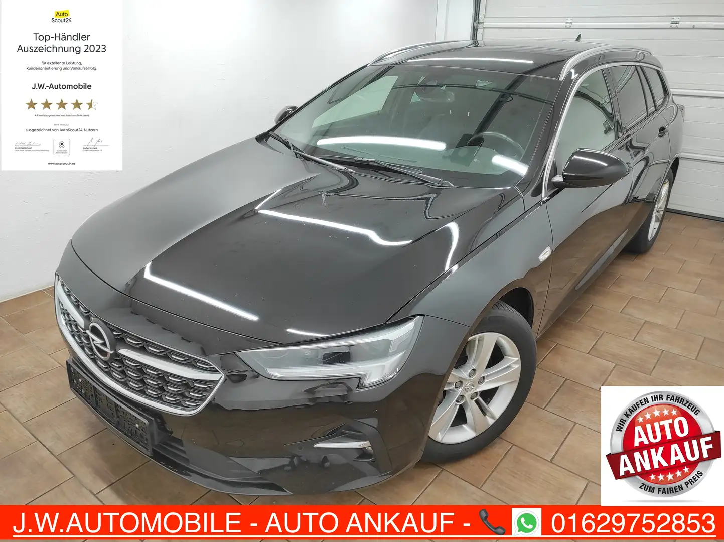 Opel Insignia SPORTS TOURER 1.5 AUTOMATIK NAVI EURO-6 ELEGANCE Noir - 1
