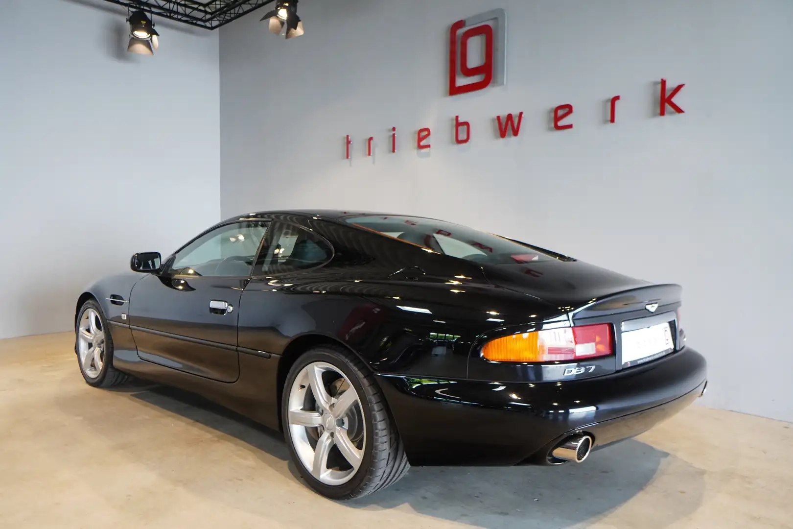 Aston Martin DB7 GTA Coupe-1 HD-U-frei-BRD-FZG-11 TKM KM- Negro - 2