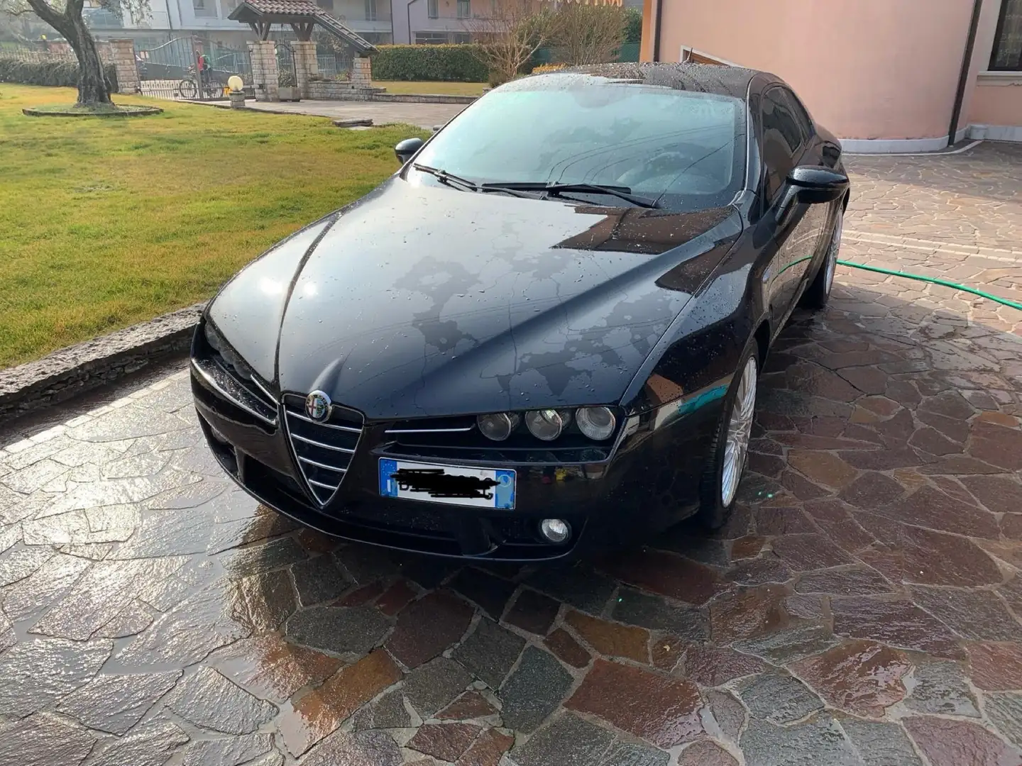 Alfa Romeo Brera 3.2 V6 Q4 q-tronic Zwart - 1