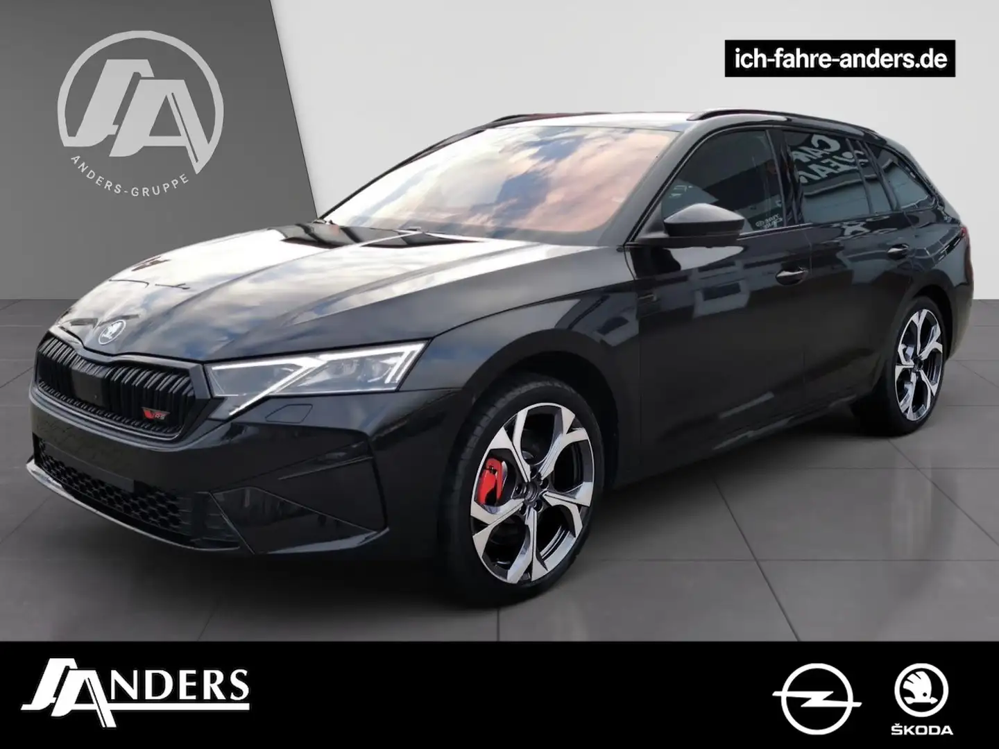 Skoda Octavia Combi RS 2.0 TSI DSG +HUD+SHZ+PDC+ACC Noir - 1