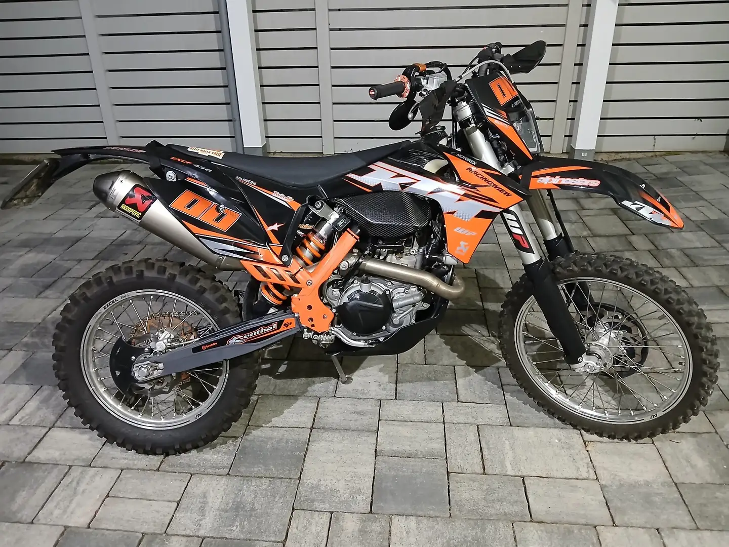 KTM 450 EXC F Black - 1
