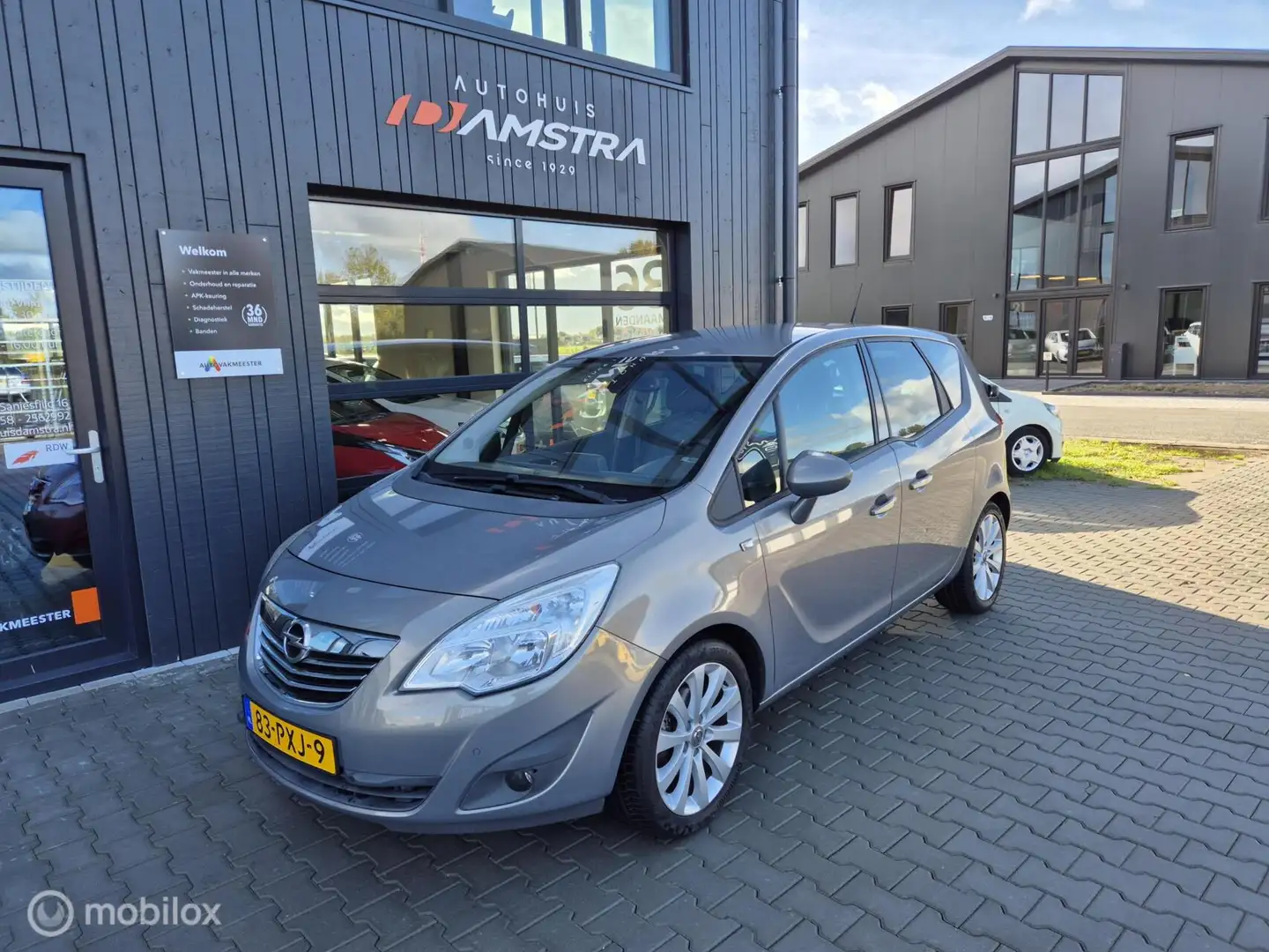 Opel Meriva 1.4 Turbo Cosmo|Airco|Cruise|Navi|Hoge zit| Brun - 1