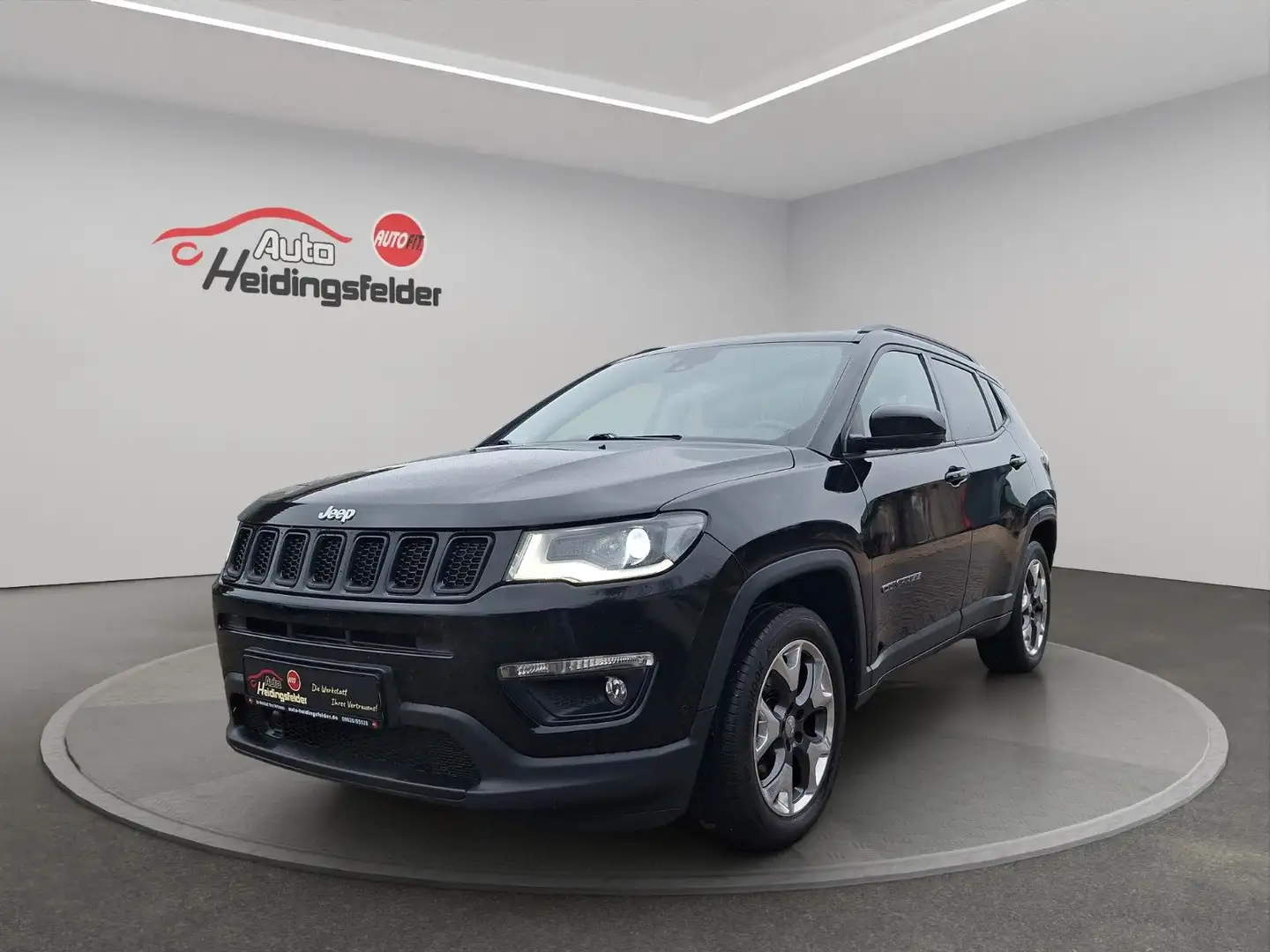 Jeep Compass Limited 4WD, 8-fach, AHK, Navi, PDC, RFK Schwarz - 1