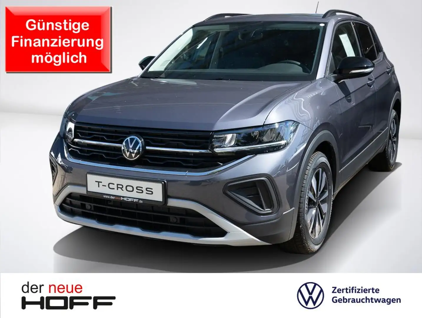 Volkswagen T-Cross 1.0 TSI GOAL KURZZULASSUNG Kamera Navi Gris - 1