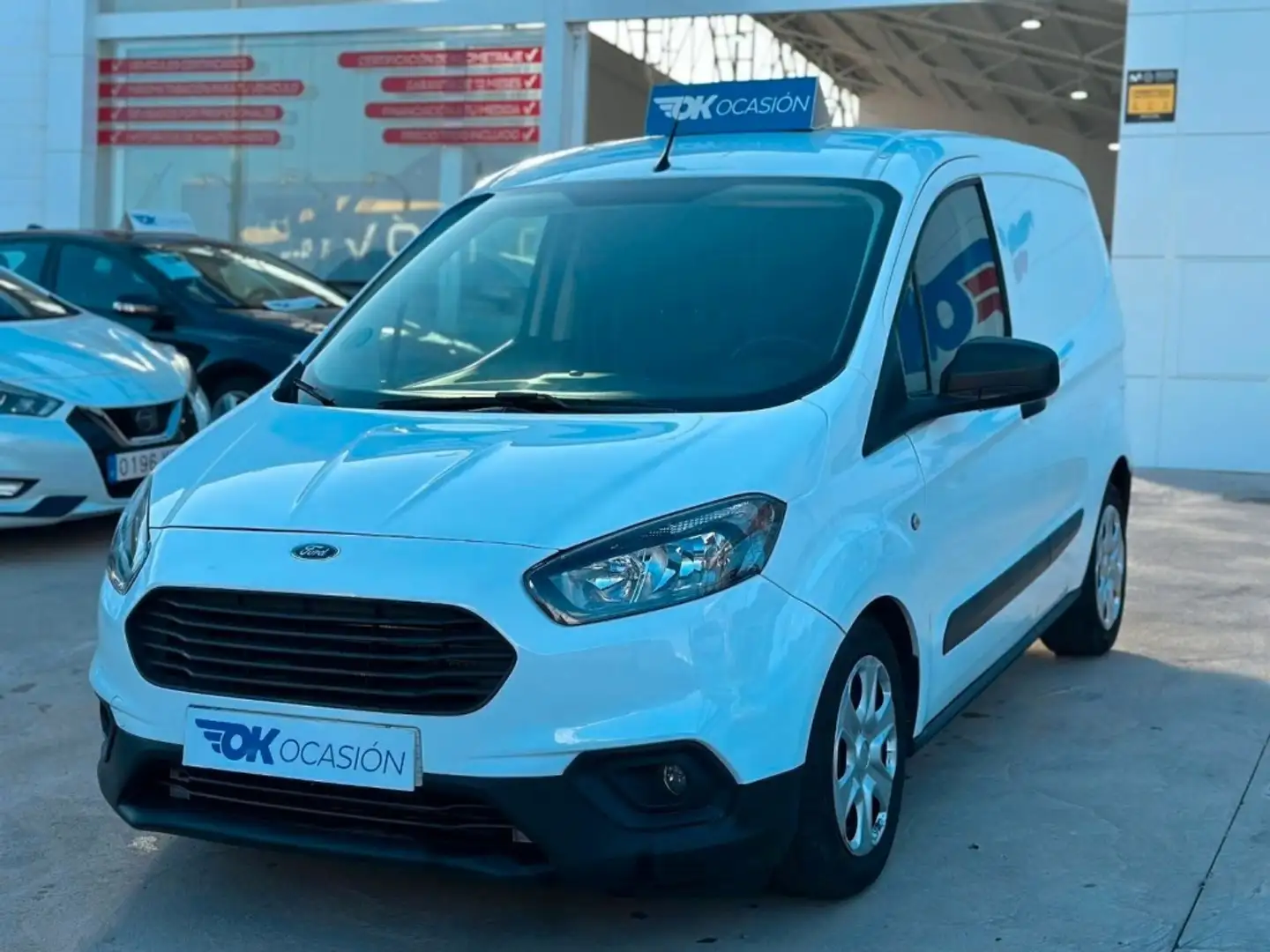 Ford Transit Courier Kombi 1.5TDCi Ambiente 75 Blanc - 2