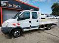 Iveco Daily Chassis-Cabine double cabine benne Blanc - thumbnail 1