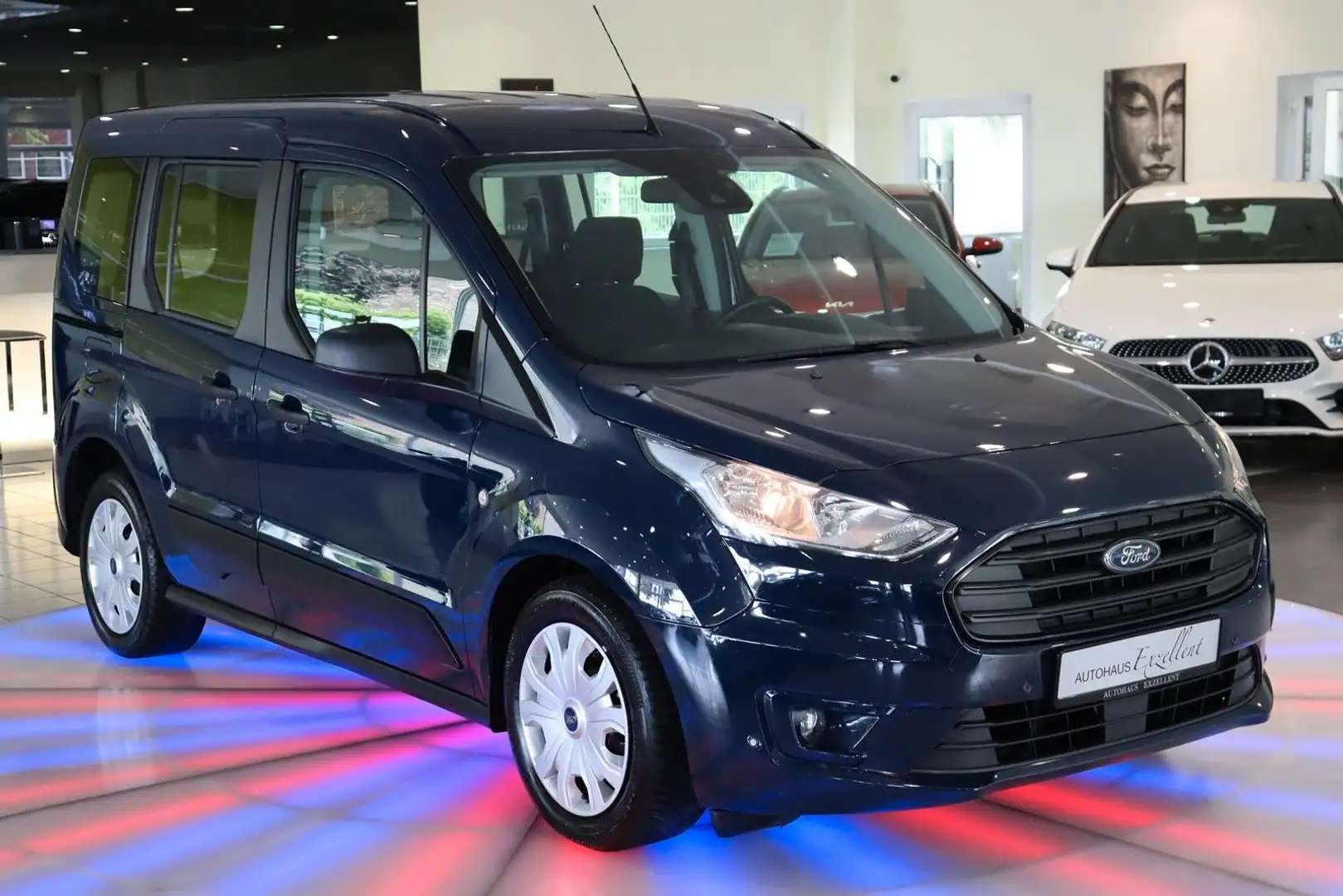 Ford Transit Connect Trend*SHZ*KLIMAANLAGE*PDC*MFL*1H Blau - 2