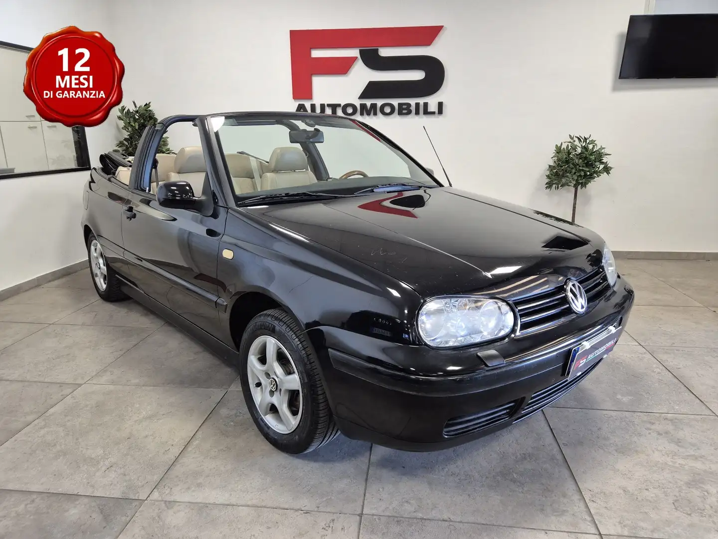 Volkswagen Golf Cabriolet Cabrio Mk4 1.6 cat. 100cv Nero - 1