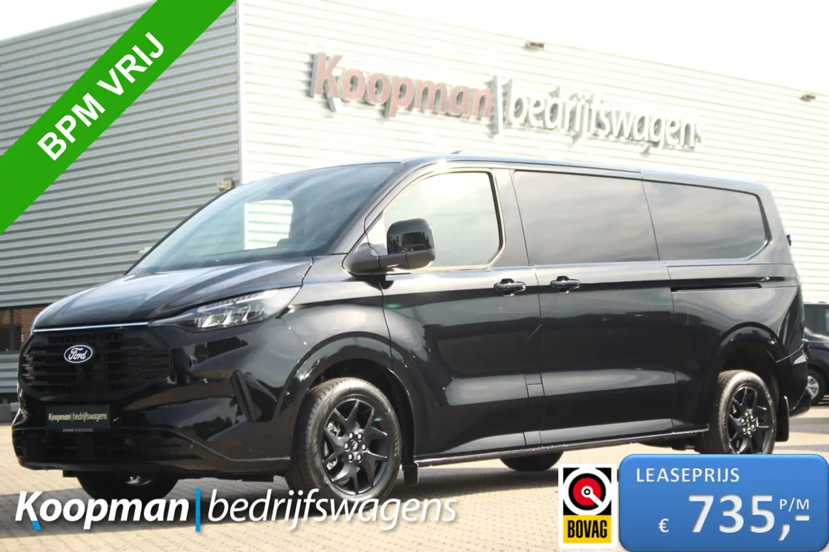 Ford Transit Custom 300 2.0TDCI 136pk L2H1 Limited | Automaat | L+R Zi Nero - 1