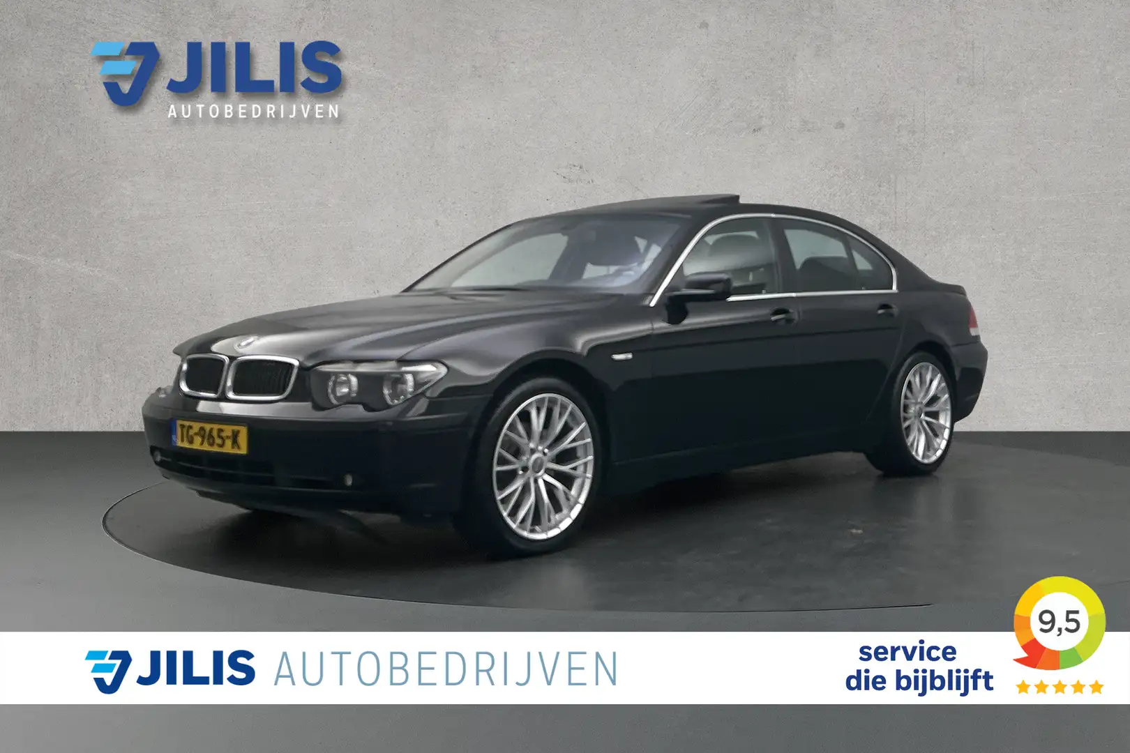 BMW 735 7-serie 735i Executive Youngtimer | Lederen bekled Noir - 1