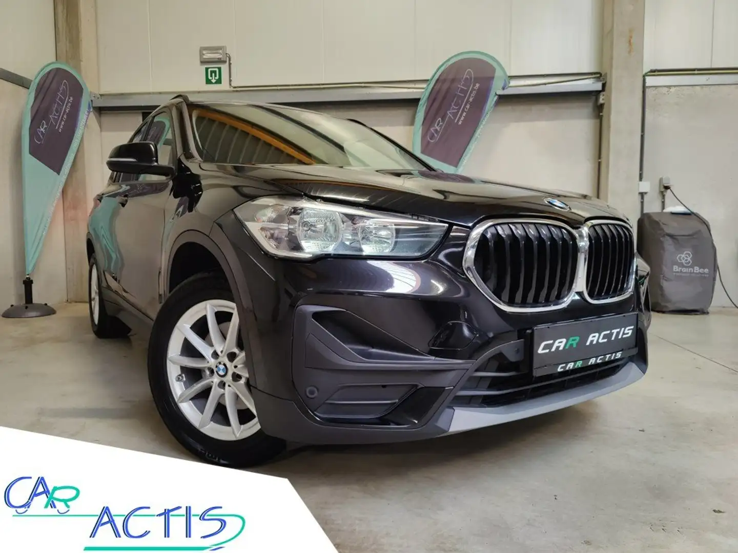 BMW X1 1.5iA sDrive18 - GPS - CUIR - CAMERA - SIEG.CHAUF Zwart - 1
