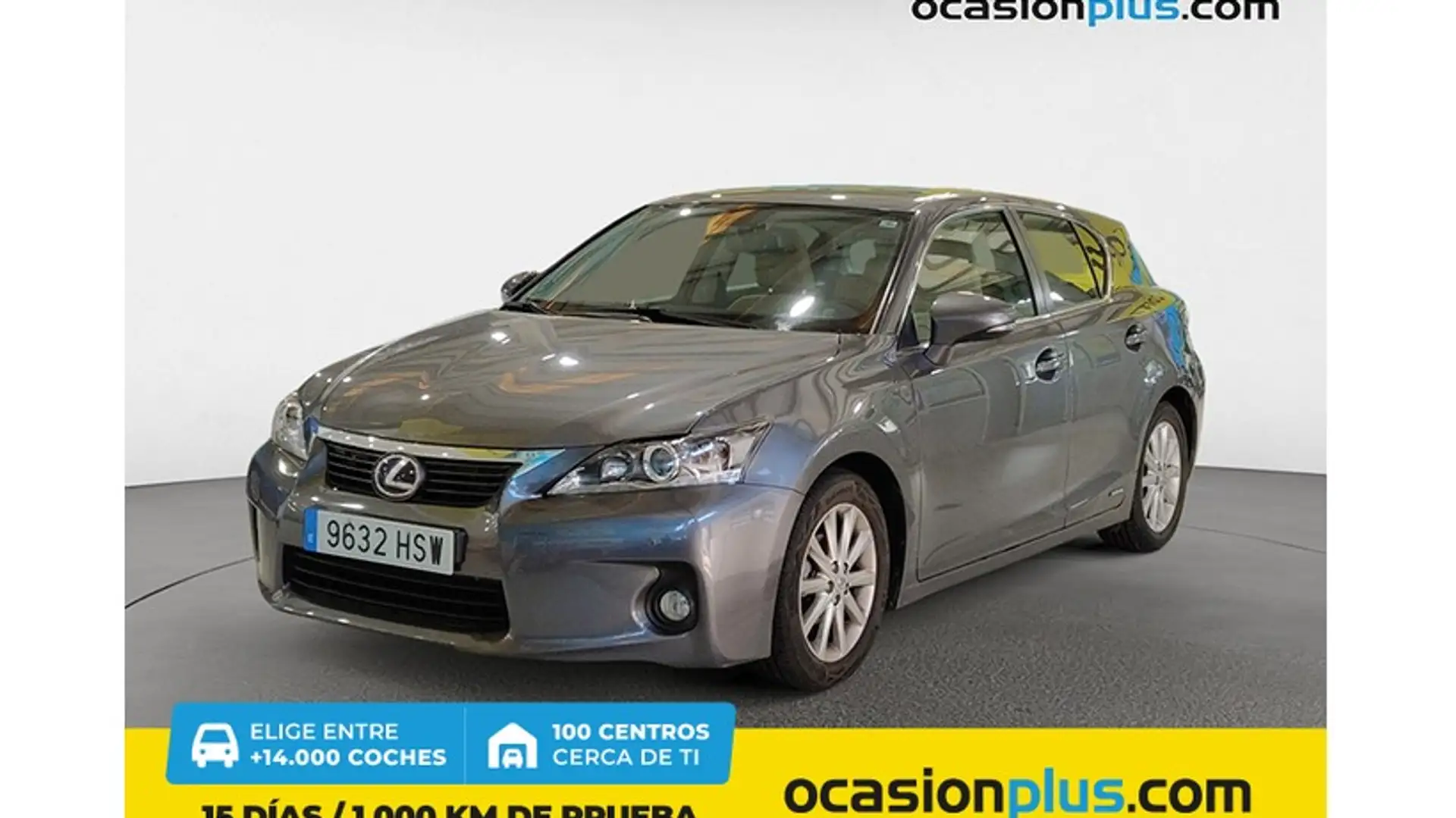 Lexus CT 200h Hybrid Drive Tecno+Navi Gris - 1