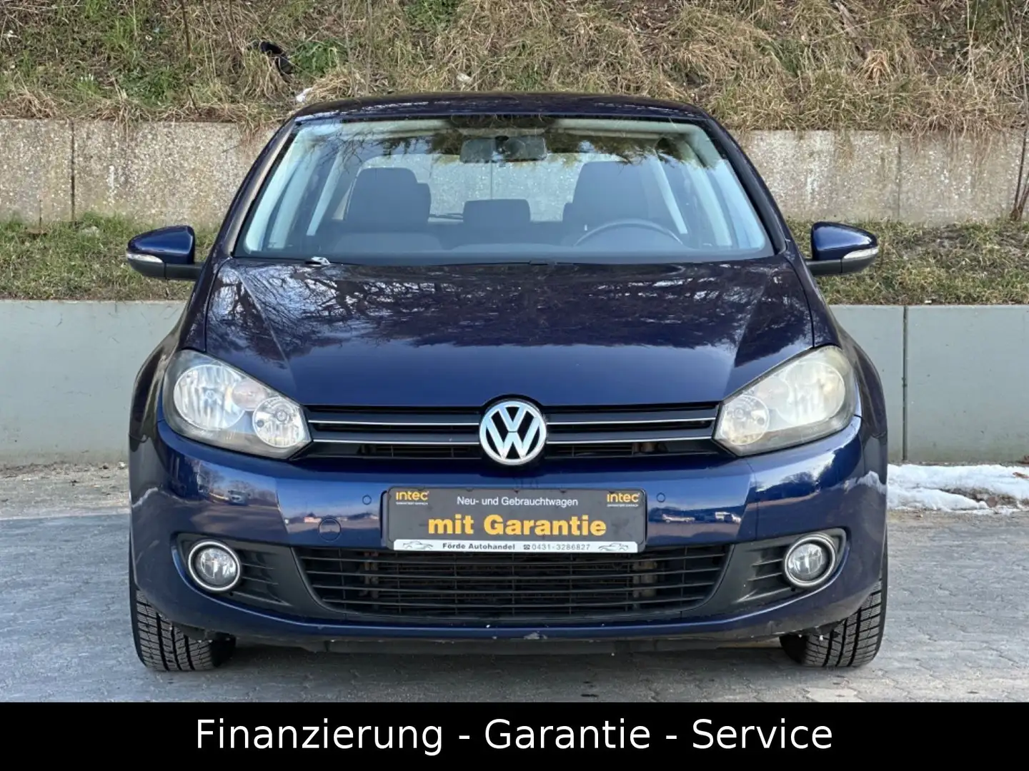 Volkswagen Golf VI 1.4 Comfortline/WENIG KM/TÜV NEU/KLIMAAU Bleu - 2
