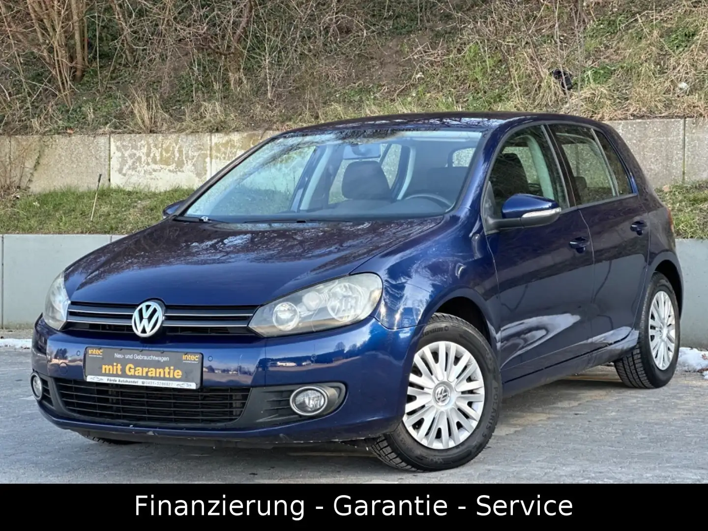 Volkswagen Golf VI 1.4 Comfortline/WENIG KM/TÜV NEU/KLIMAAU Bleu - 1