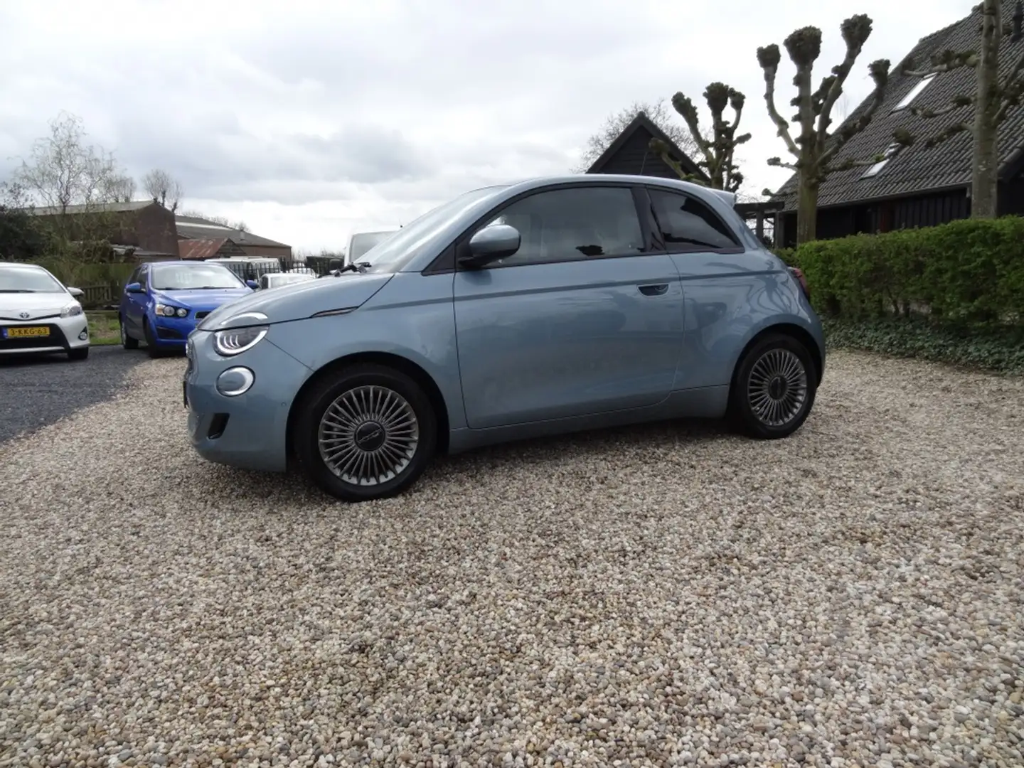 Fiat 500 Icon 42 kWh Led/Navigatie/PDC Blauw - 1