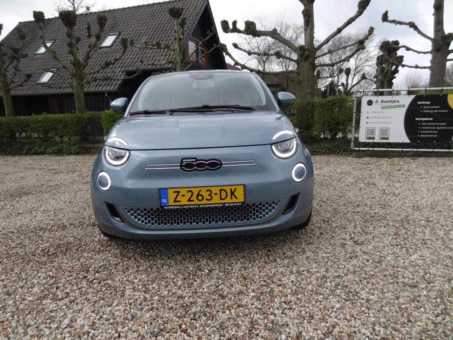 Fiat 500 Icon 42 kWh Led/Navigatie/PDC Bleu - 2