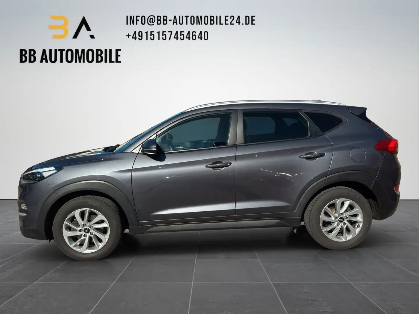 Hyundai TUCSON NAVI KAMERA TEMPO KLIMA SHZ AHK LED Grau - 2