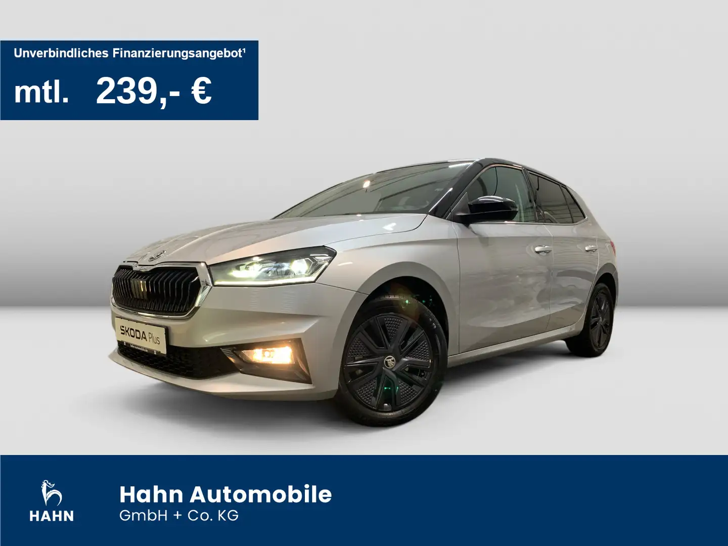 Skoda Fabia 1.0 TSI DSG Style LED App-Connect PDC Silber - 1