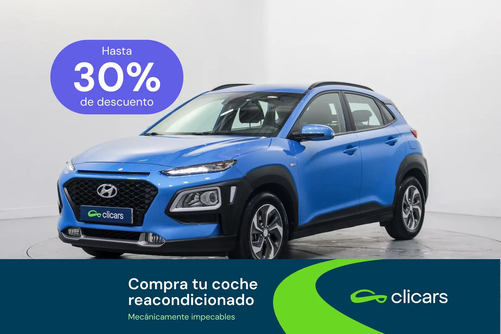 Hyundai KONA HEV 1.6 GDI DT Klass Azul - 1