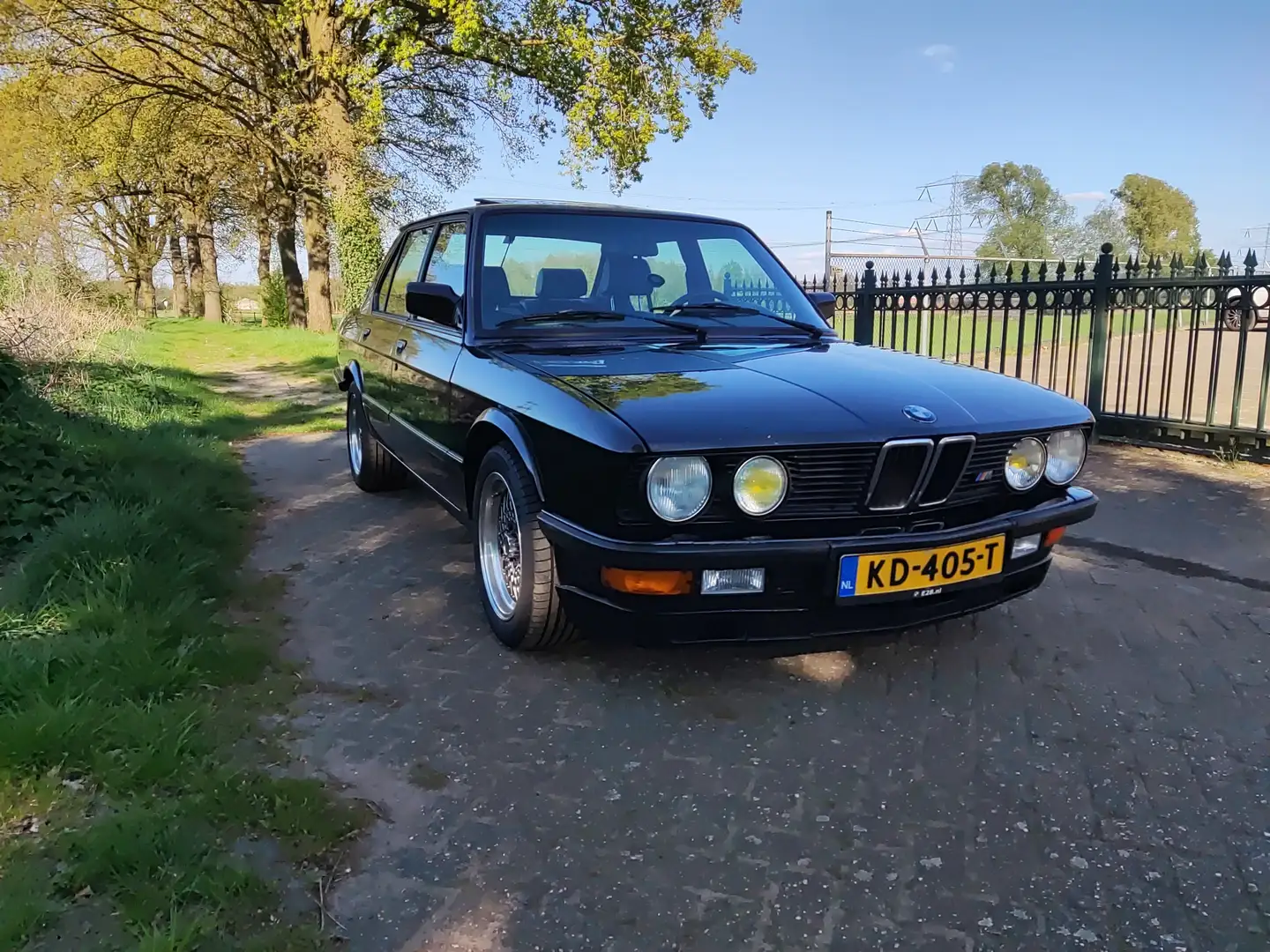 BMW 535 E28 535iA 218pk M5-interieur Zwart - 1