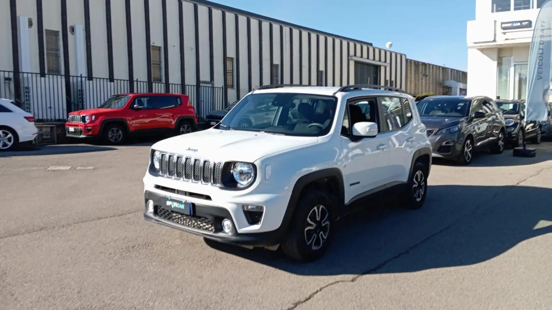 Jeep Renegade *PROMO* 2.0 Mjt 140CV 4WD Active Drive Longitude Blanc - 1