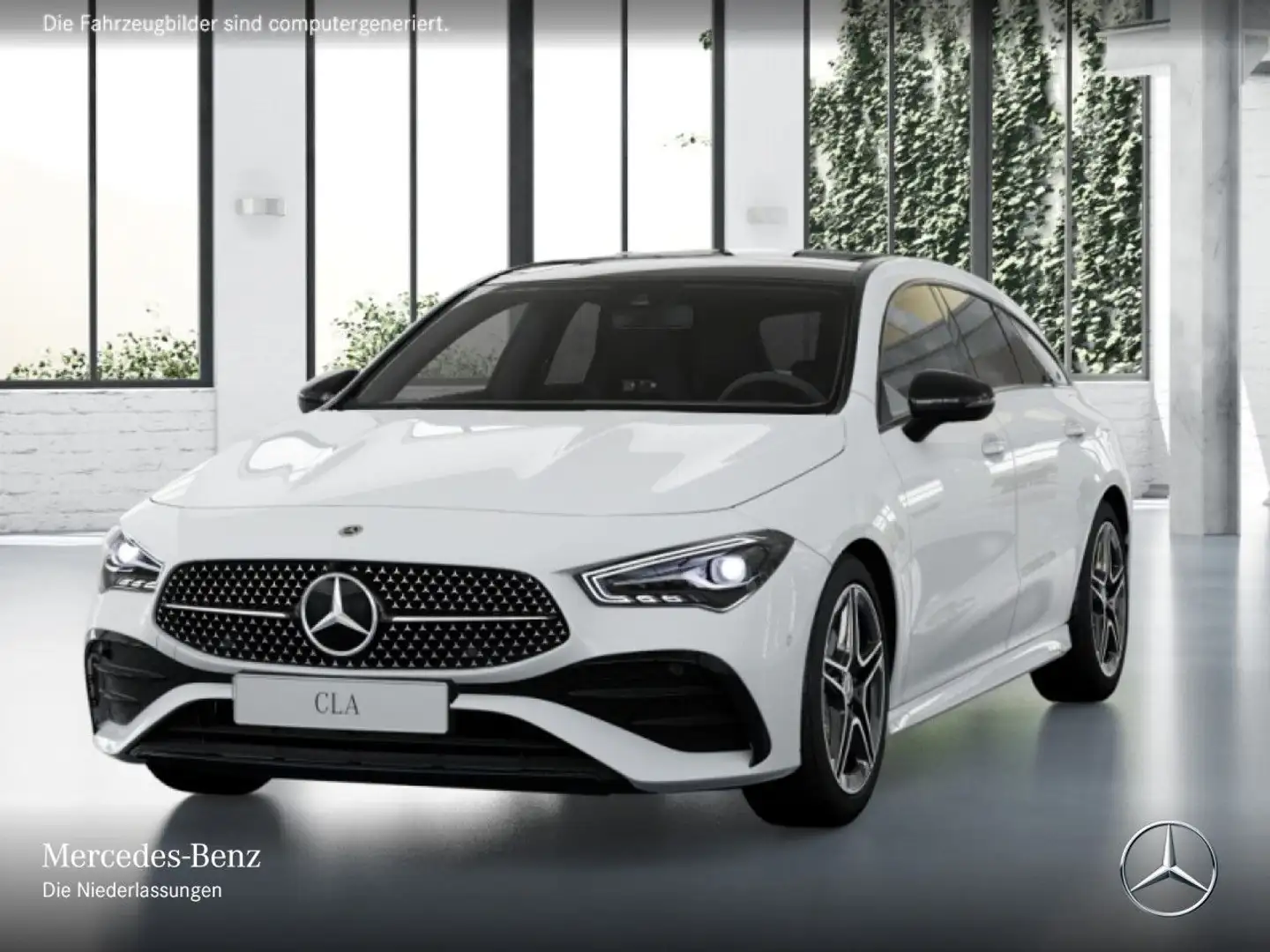 Mercedes-Benz CLA 200 AMG+NIGHT+PANO+LED+KAMERA+TOTW+KEYLESS+7G Weiß - 2