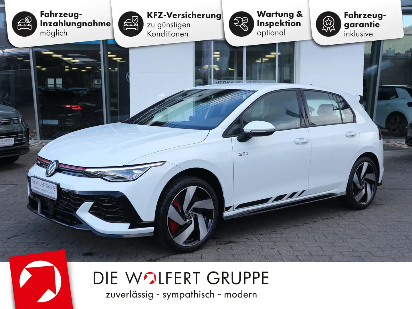 Volkswagen Golf GTI Clubsport 2.0 TSI DSG ACC RFK Weiß - 1