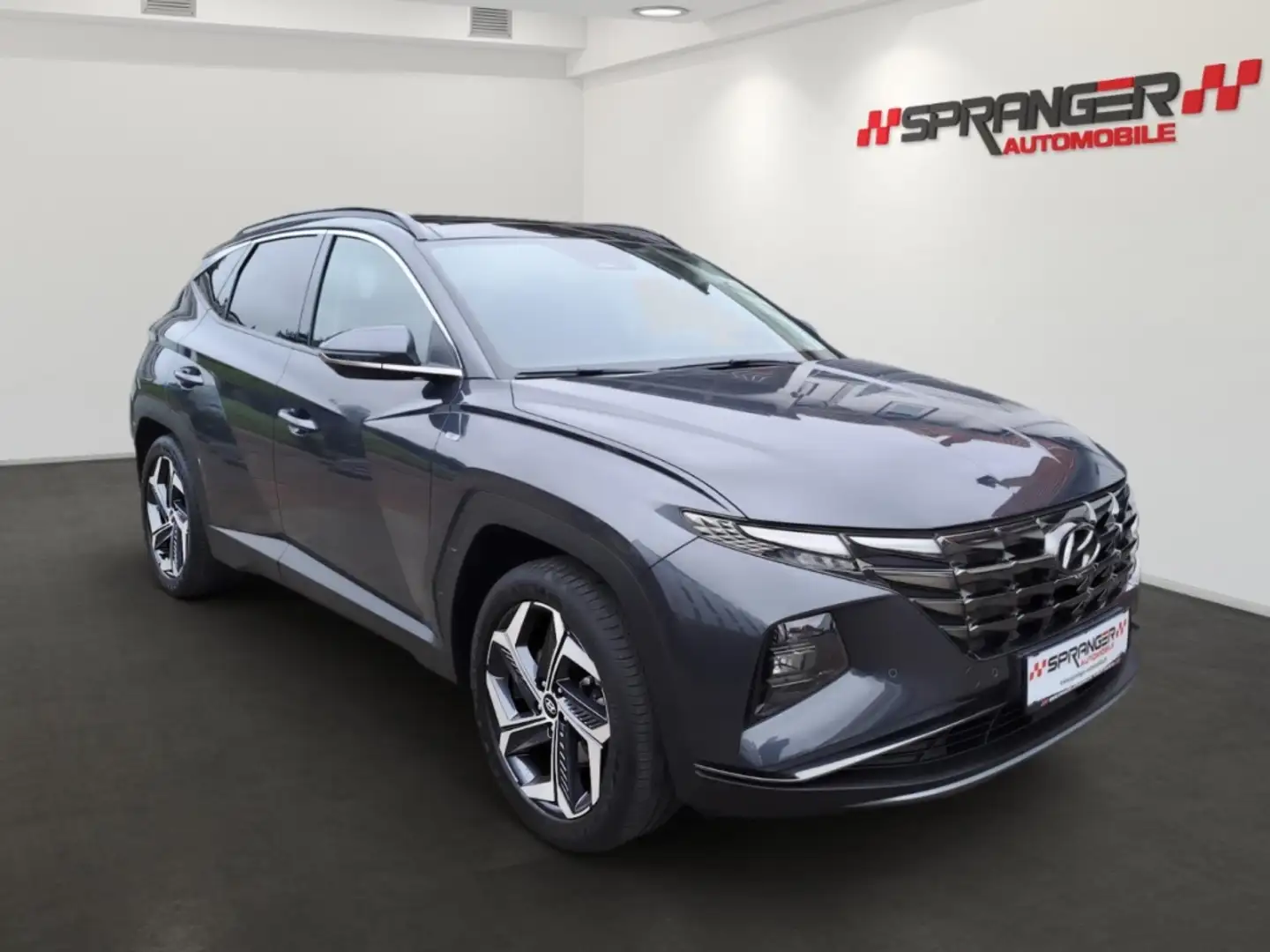 Hyundai TUCSON *4WD*elektr.Heck*AHK*R.Cam*LHZ*Shzg* Grau - 2
