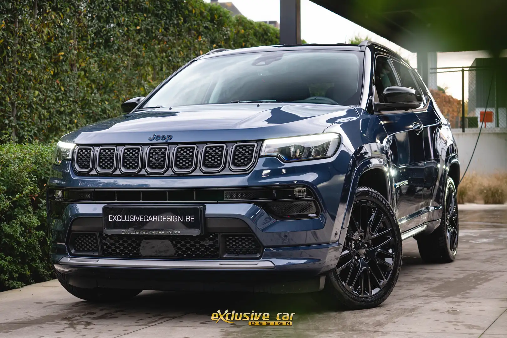 Jeep Compass 1.3 4Xe 'S' PHEV Aut. /360Cam/ACC/Stuurverwarming/ Blauw - 1