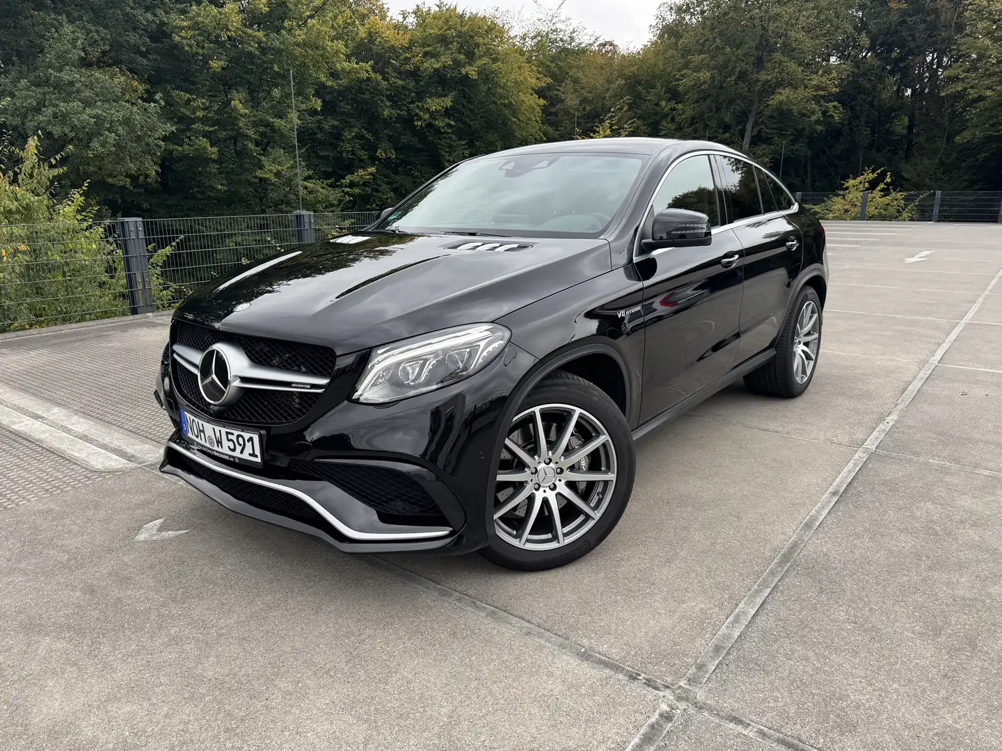 Mercedes-Benz GLE 63 AMG Coupé 4Matic SPEEDSHIFT 7G-TRONIC MwSt ausweisbar Schwarz - 1