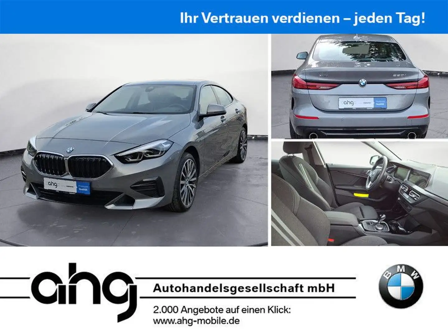 BMW Sonstige 220i xDrive Gran Coupe Step. Sport Line Navi Blu Grau - 1