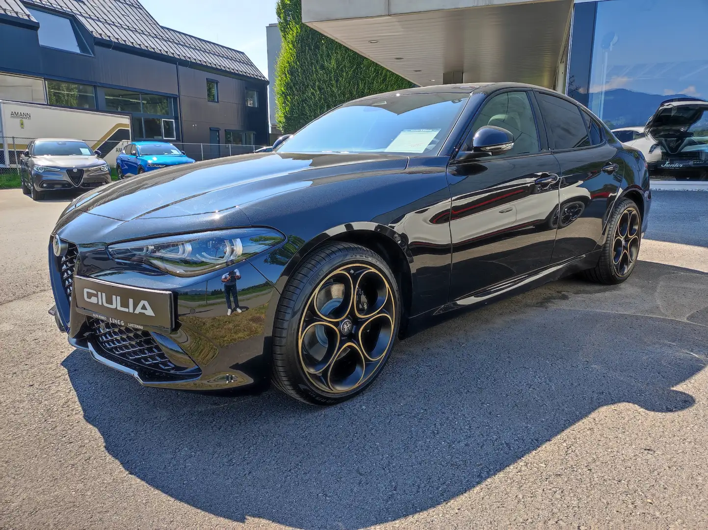 Alfa Romeo Giulia Intensa 2,0 280PS AT8 Q4 *NEUPREIS 80.612,-* Negro - 1
