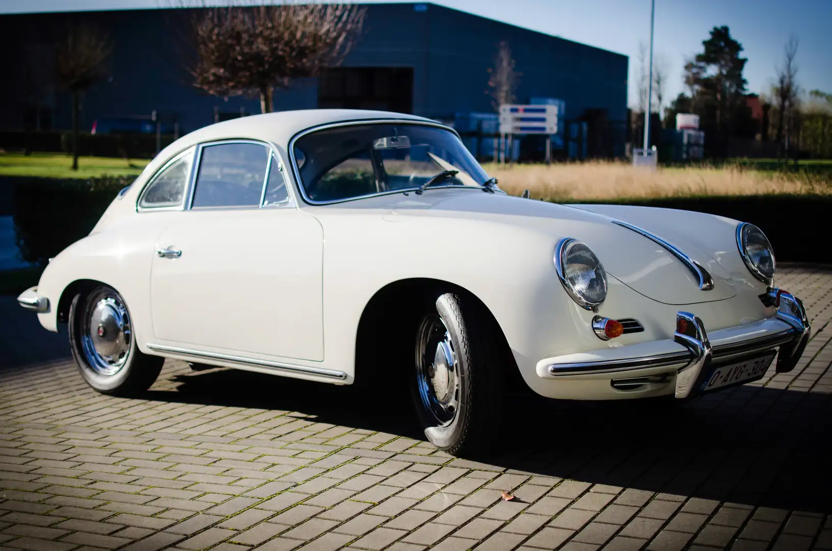 Porsche 356 C Wit - 2