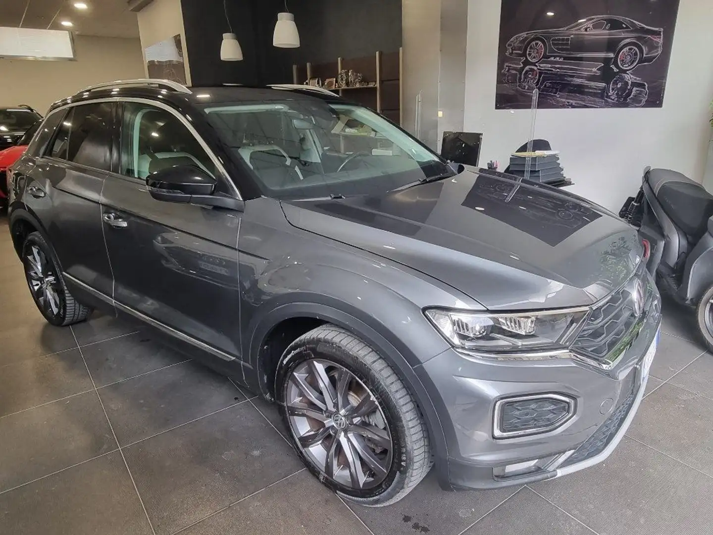 Volkswagen T-Roc 2.0 TDI SCR 150 CV DSG 4MOTION Advanced BlueMot. T Gris - 2